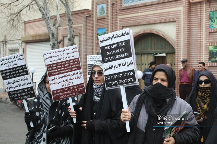 حضور پر شورزنجانی ها در راهپیمایی روز جهانی قدس