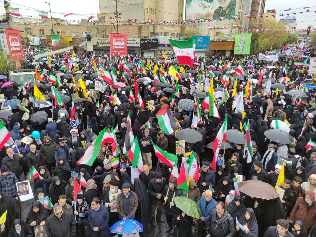 Iranians stage Quds Day rallies amid war