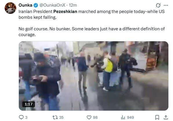 نظر خبرنگار آمریکایی در مورد حضور چشمگیر مردم در روز قدس