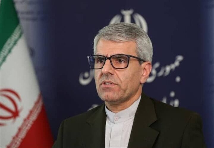 Baqaei to German chancellor: Demand US and Israel, not Iran, end the war