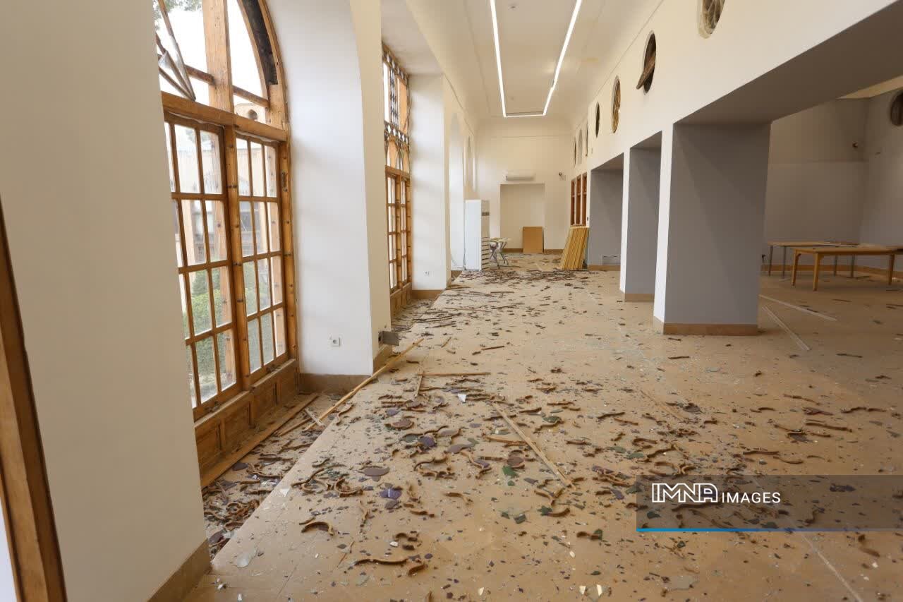 Significant Damage to Contemporary Art Museum, Art Library in Isfahan Following Attacks