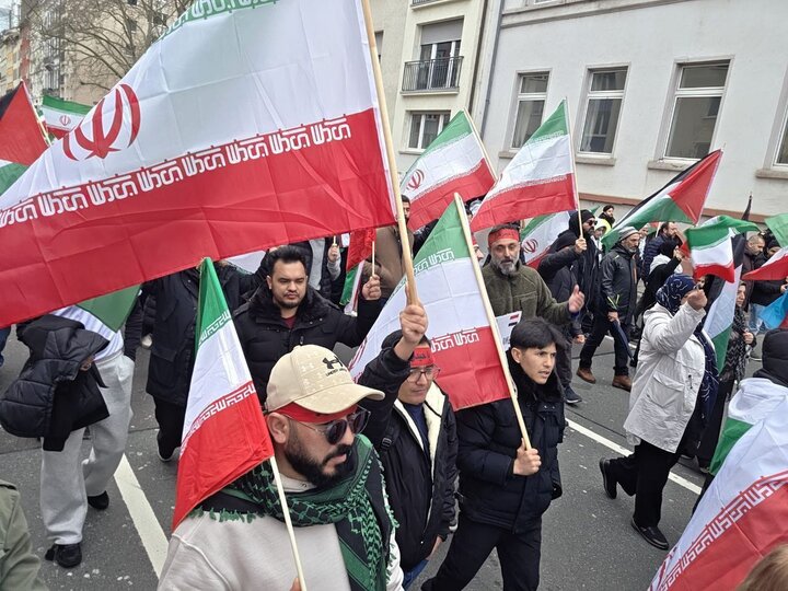 فریاد خیبر خیبر یا صهیون در قلب اروپا!