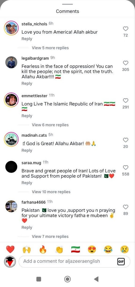 تحسین کاربران مجازی به شجاعت دختر ایرانی در راهپیمایی روز قدس