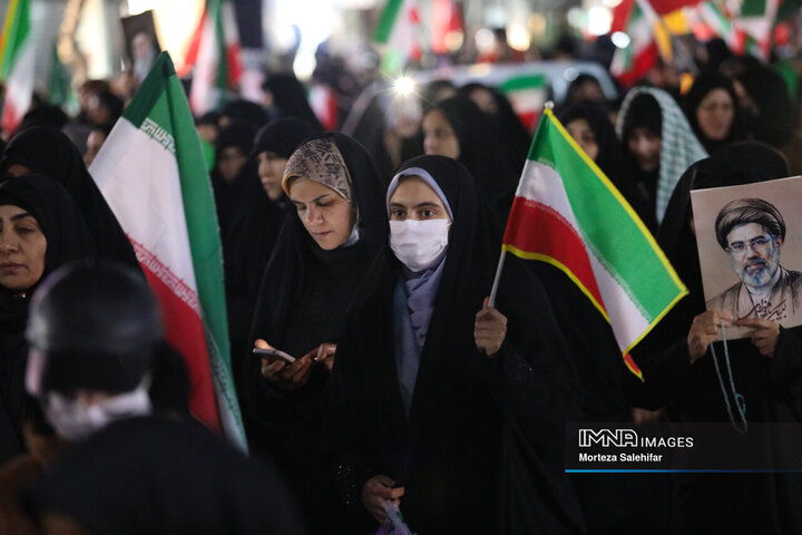 تشییع شهید «سجاد نادری زانیانی» در شهرکرد