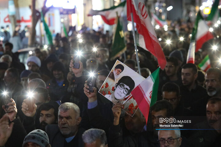 تشییع شهید «سجاد نادری زانیانی» در شهرکرد