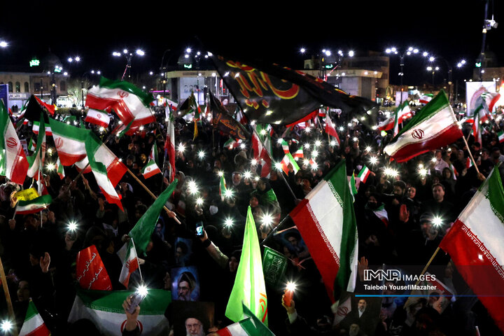 اجتماع مردم همدان در محکومیت جنایات آمریکا و اسرائیل
