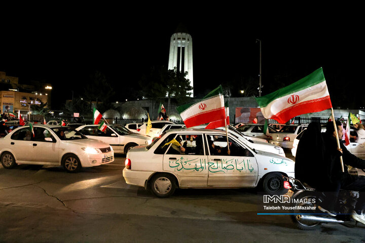 اجتماع مردم همدان در محکومیت جنایات آمریکا و اسرائیل
