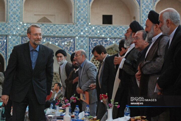 تصاویری از سفرهای شهید «علی لاریجانی» به اصفهان