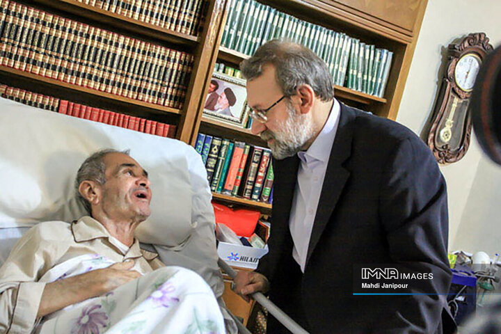 تصاویری از سفرهای شهید «علی لاریجانی» به اصفهان