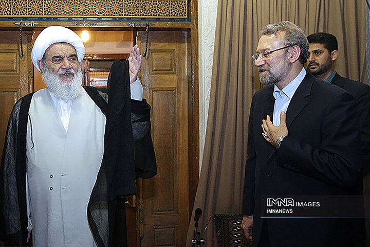 تصاویری از سفرهای شهید «علی لاریجانی» به اصفهان
