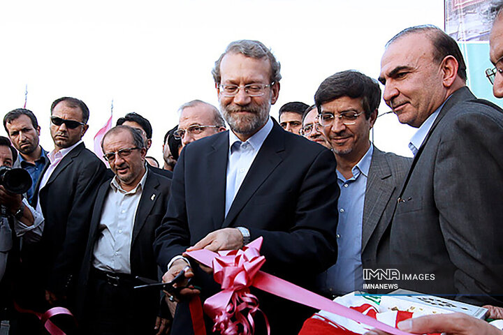 تصاویری از سفرهای شهید «علی لاریجانی» به اصفهان