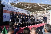ورود تیم ملی فوتبال بانوان از مرز بازرگان به کشور و استقبال در تبریز