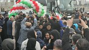استقبال از تیم ملی زنان در قزوین + عکس