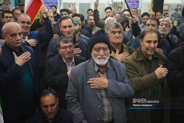 مراسم وداع با سردار شهید «مهدی قریشی»