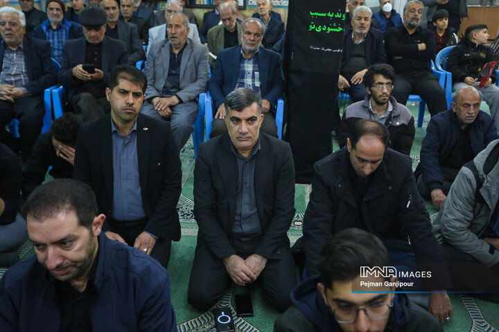 مراسم وداع با سردار شهید «مهدی قریشی»