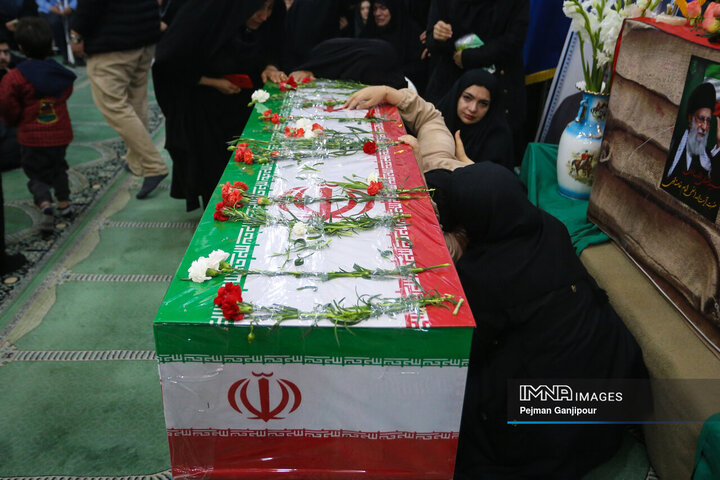 مراسم وداع با سردار شهید «مهدی قریشی»