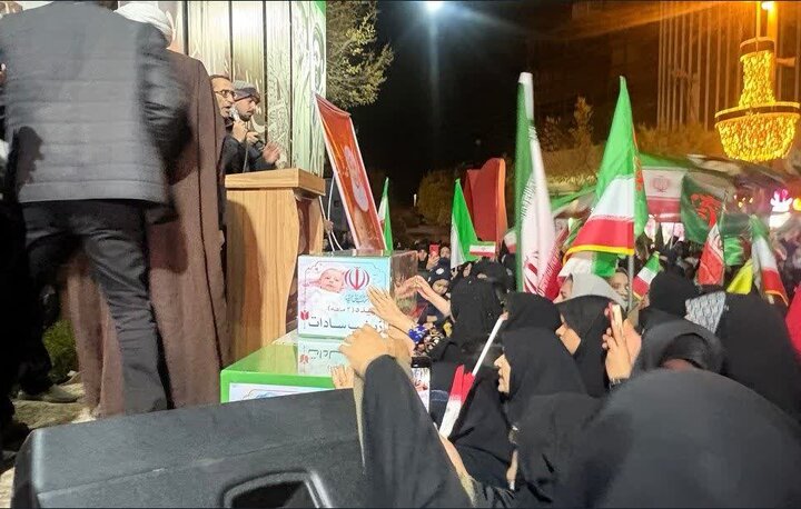 وداع اشک و حماسه با ۲ فرشته کوچک آسمان شهادت
