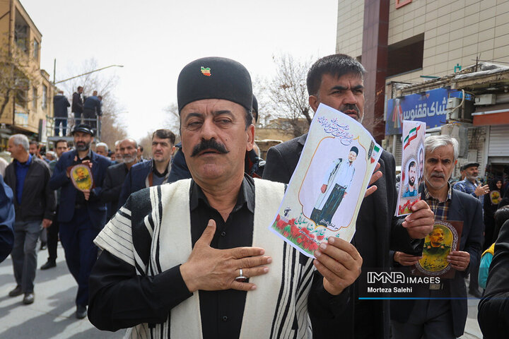 مراسم تشییع سرلشکر شهید «غلامرضا سلیمانی» در شهرکرد