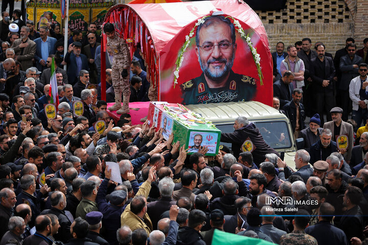 مراسم تشییع سرلشکر شهید «غلامرضا سلیمانی» در شهرکرد