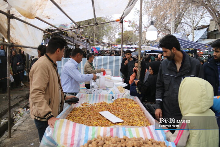 نوروز در دل جنگ؛ شور مردم و خریدهای رنگارنگ در کرمانشاه