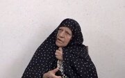صحبت‌های مادرشهید در روستای دیزج امیرمدار اسکو