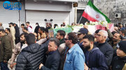 سنگ تمام محمودآبادی‌ها در مراسم تشییع شهید ناو دنا