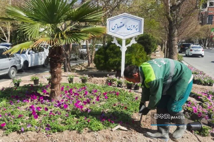 طراوت بهاری در منطقه ۱۰ اصفهان؛ تشریح اقدامات نوروزی شهرداری در حوزه فضای سبز