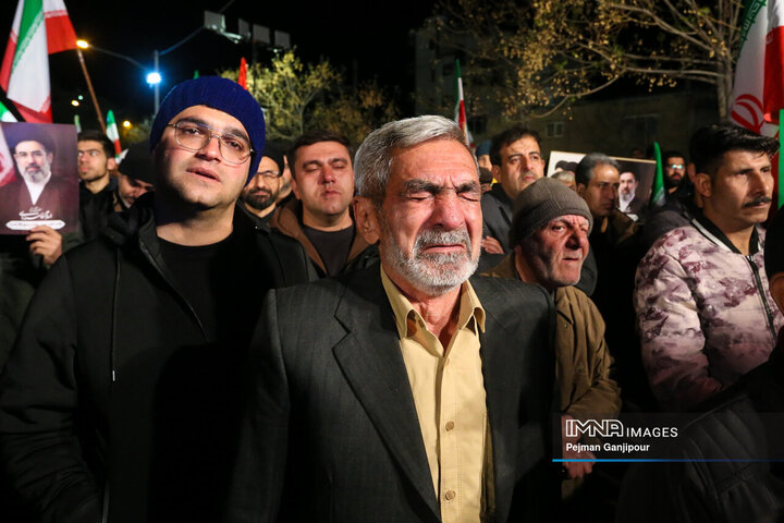 مراسم وداع با 5 شهید خانواده نصر آزادانی