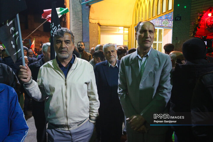 مراسم وداع با 5 شهید خانواده نصر آزادانی