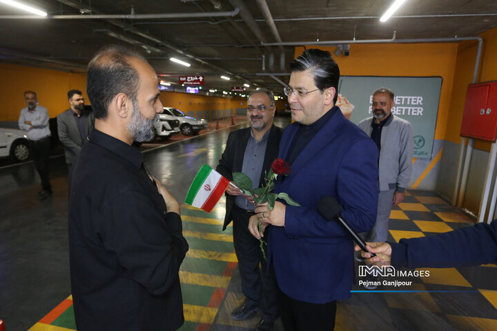 بازدید معاون حمل‌ونقل و ترافیک شهرداری اصفهان از واحدهای خدمت‌رسان شهری
