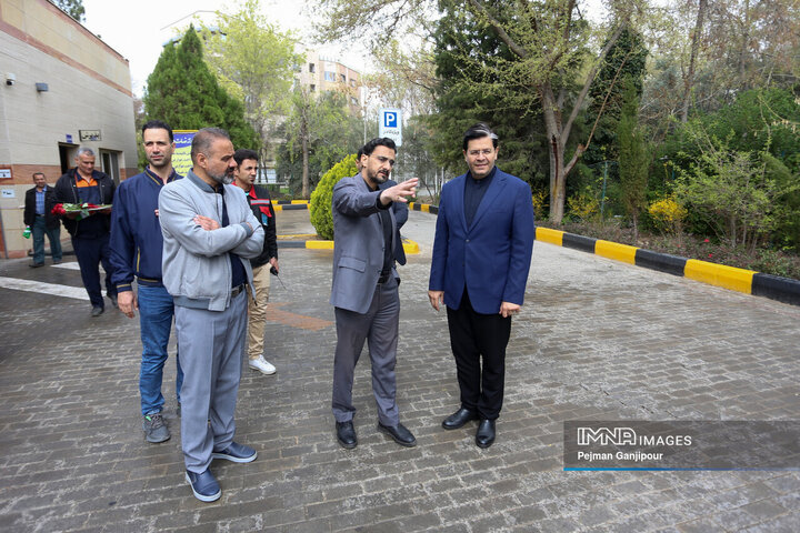 بازدید معاون حمل‌ونقل و ترافیک شهرداری اصفهان از واحدهای خدمت‌رسان شهری