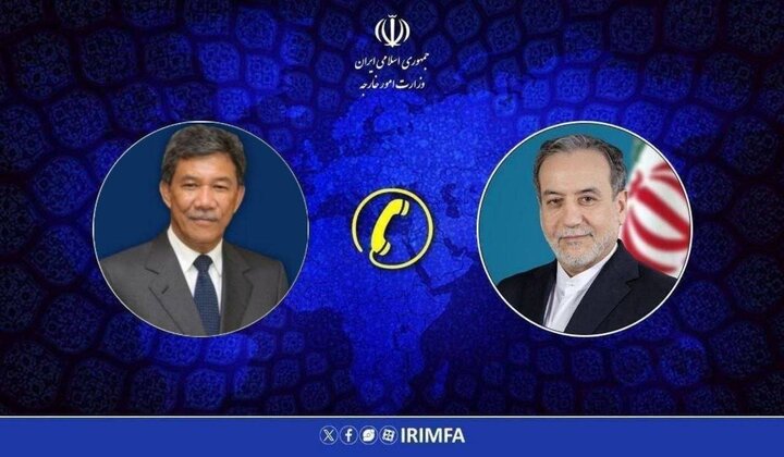 گفتوگوی تلفنی وزرای امور خارجه ایران و مالزی