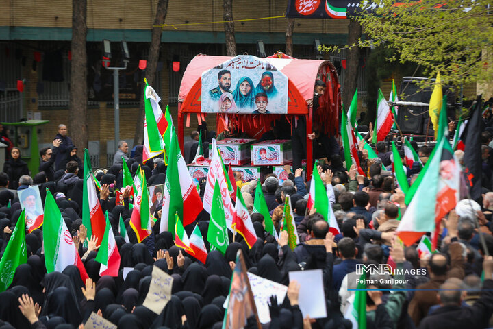 وداع بارانی نصف جهان با یاران آسمانی صاحب الزمان