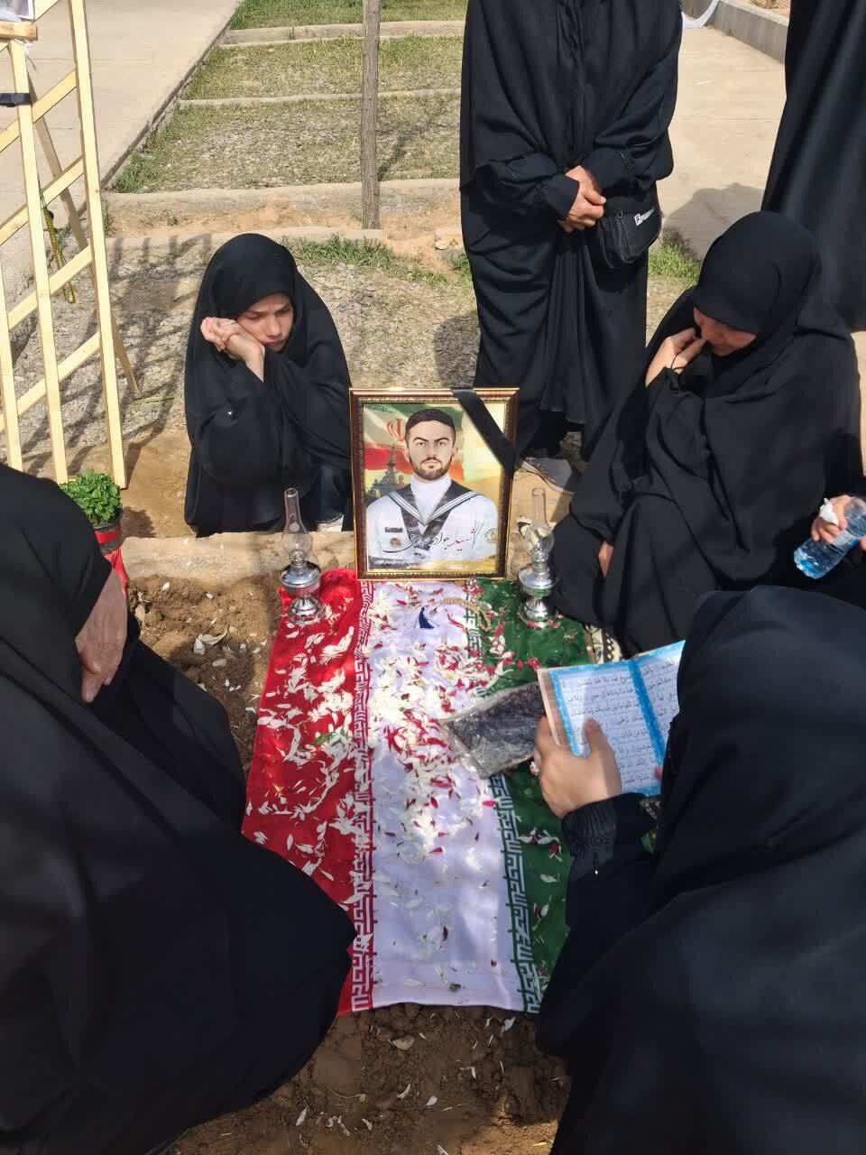 پیکر یکی از شهدای مشهدی ناو جماران شناسایی شد