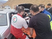 مصدومیت ۹ نفر در پی دو فقره تصادف در محور کیاسر به دامغان