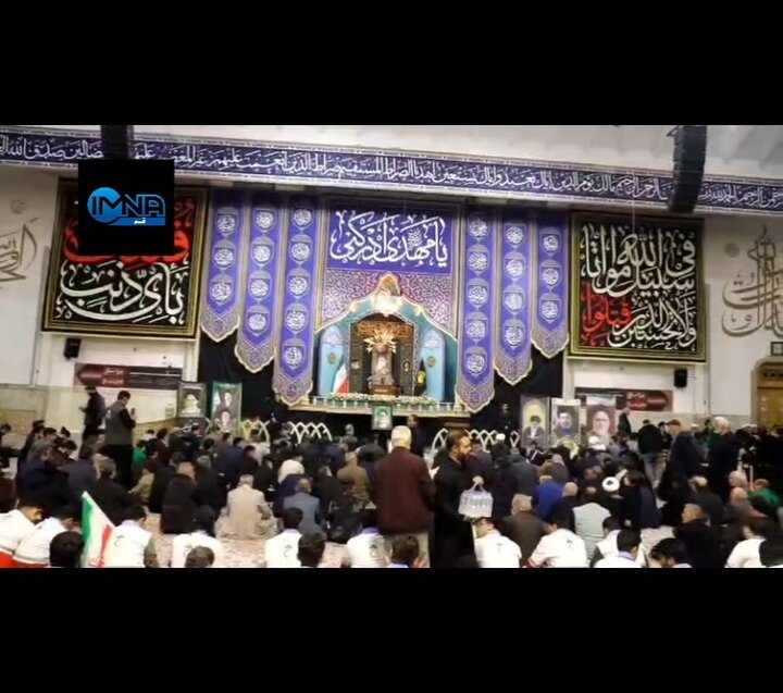 فیلمl مراسم یادبود وزیر شهید اطلاعات در قم برگزار شد