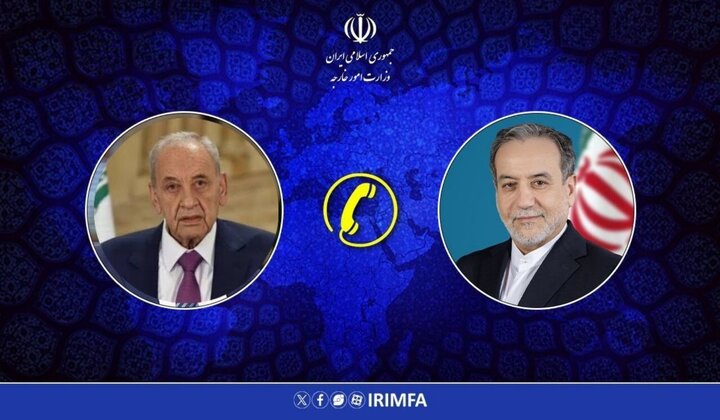 جزئیات رایزنی تلفنی عراقچی با رئیس مجلس لبنان