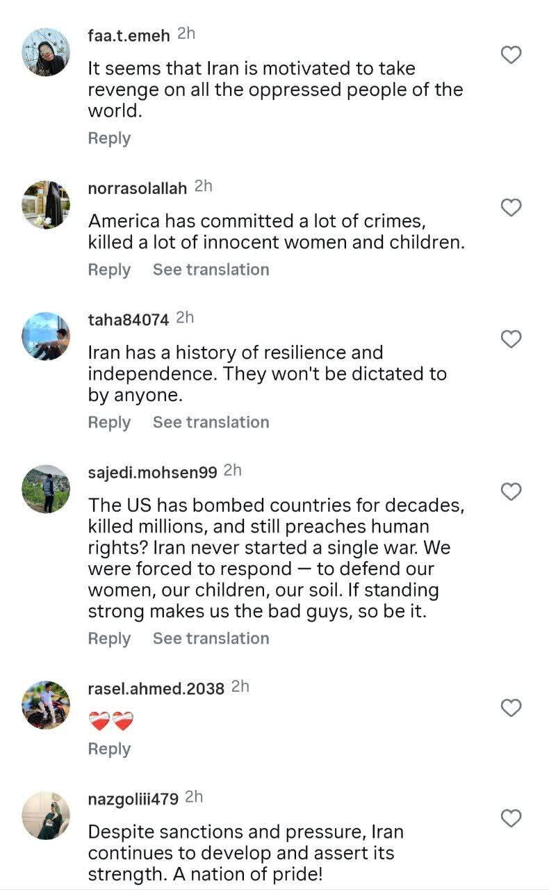 ویدئوی ایرانی «انتقام برای همه» واکنش‌ جهانیان را برانگیخت