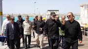 سفر هیئتی از کمیسیون امنیت به خارگ؛ نیروهای مسلح آماده هر سناریویی هستند