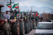 فیلم| بیعت متفاوت کشاورزان سودجانی با رهبر انقلاب