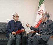 دیدار وزرای علوم و بهداشت در سی‌امین روز جنگ آمریکایی- صهیونی علیه ایران