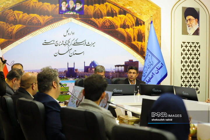نشست مشترک دبیرکل کمیسیون ملی یونسکو  و استاندار اصفهان