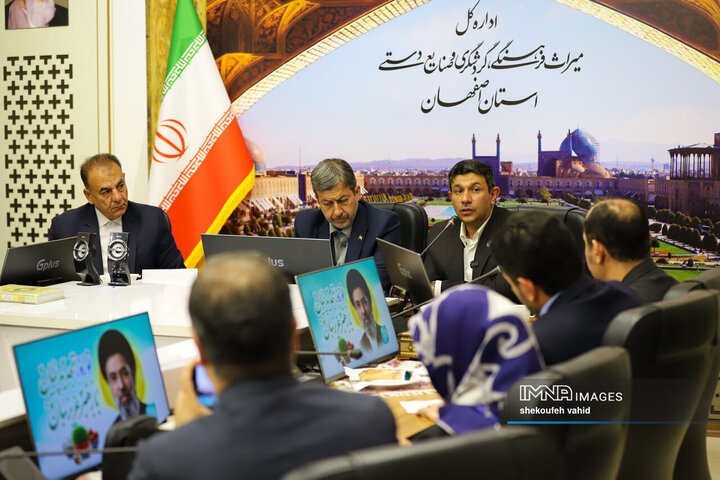نشست مشترک دبیرکل کمیسیون ملی یونسکو  و استاندار اصفهان