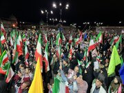 آری دوباره همدانی‌ها به نظام جمهوری اسلامی و تجدید بیعت با رهبر معظم انقلاب اسلامی+ فیلم