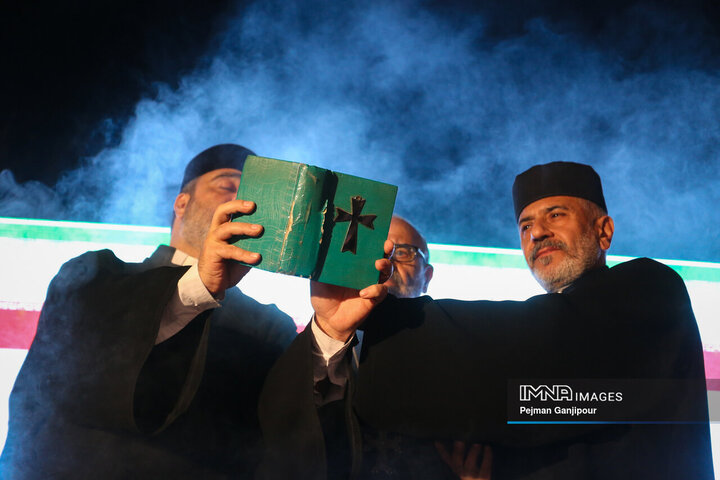 مراسم وداع با شهید مسیحی وطن «آوانس سیمونیان»