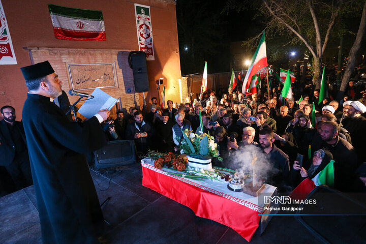 مراسم وداع با شهید مسیحی وطن «آوانس سیمونیان»