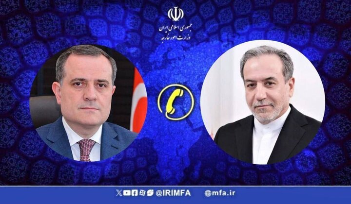 گفت‌وگوی تلفنی وزیران خارجه ایران و جمهوری آذربایجان