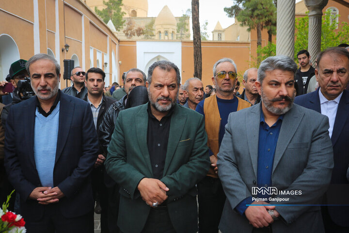 مراسم تشییع شهید مسیحی وطن «آوانس سیمونیان»