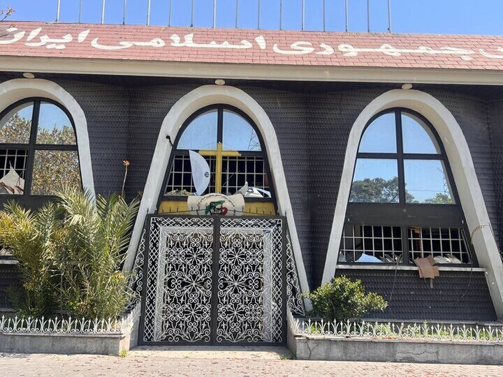 آسیب به ساختمان فدراسیون بوکس در حمله موشکی