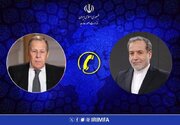 تماس تلفنی وزرای امور خارجه ایران و روسیه